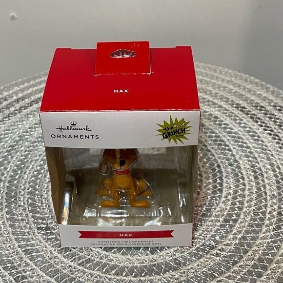 Hallmark Dr Seuss How the Grinch Stole Christmas Max Ornament NWT - Picture 6 of 9